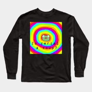 Phsycadelic frog Long Sleeve T-Shirt